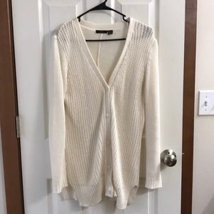 Cream Knit Cardigan